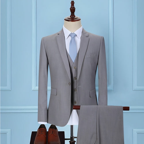 Veridien™ – Korean Slim Fit 3-Piece Suit
