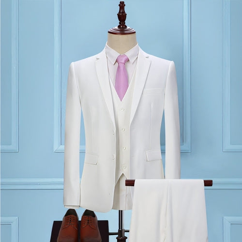 Veridien™ – Korean Slim Fit 3-Piece Suit