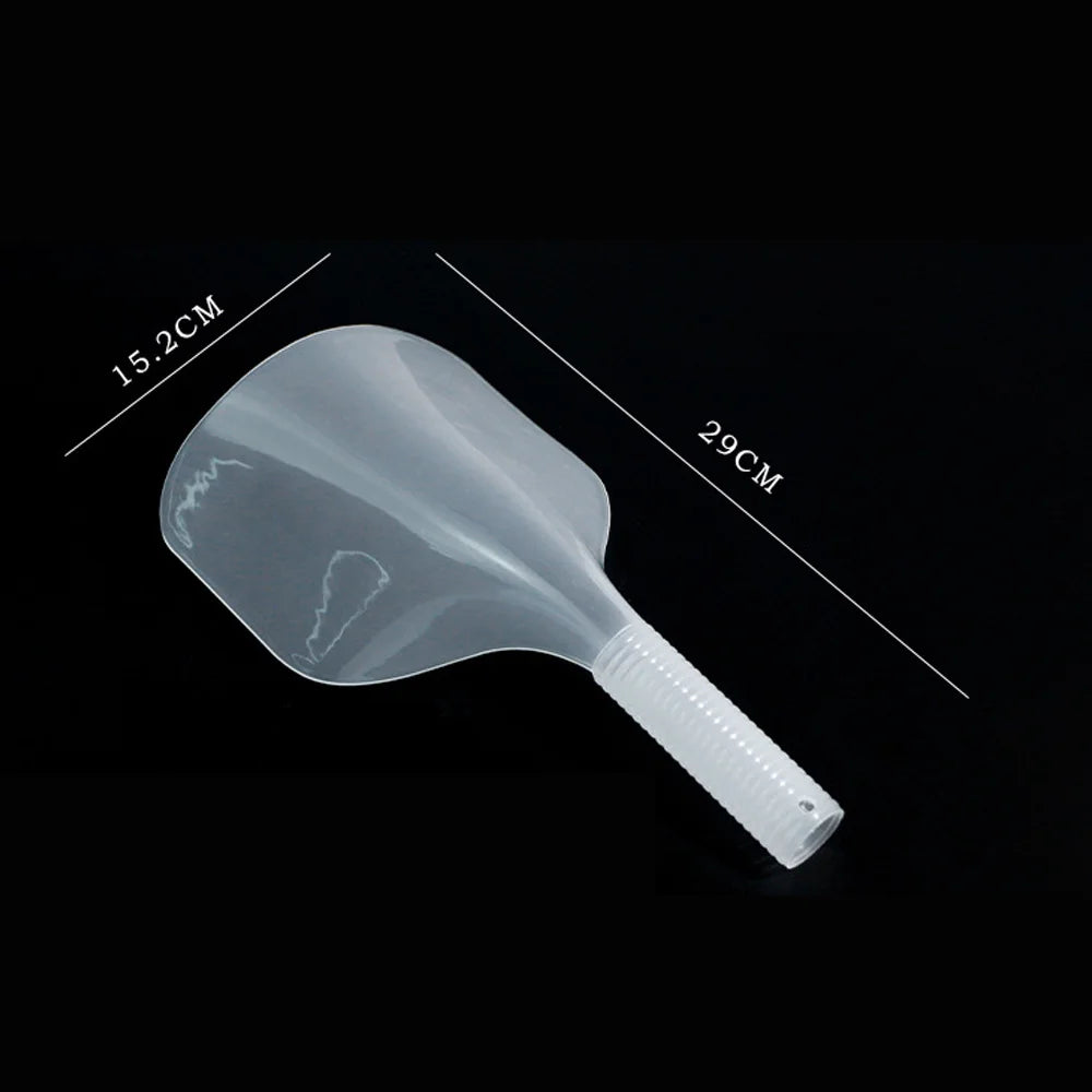 Barber Clear Plastic Hairspray Face Shield Hair Cut Pads Hair Salon