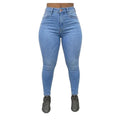 Ladies Extra High Rise Super Stretchy Super Skinny Strong Denim Jeans