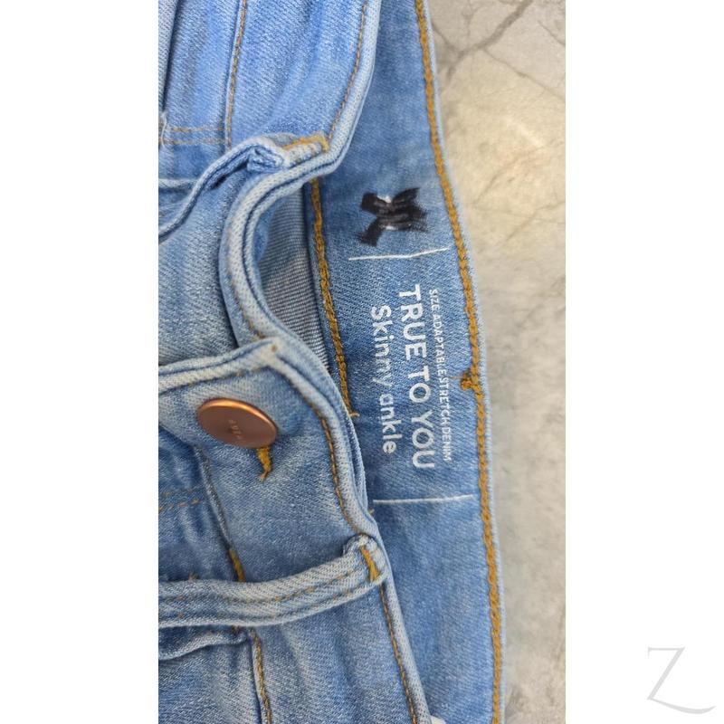 Ladies Extra High Rise Super Stretchy Super Skinny Strong Denim Jeans