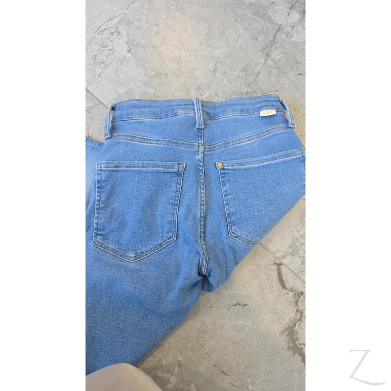 Ladies Extra High Rise Super Stretchy Super Skinny Strong Denim Jeans