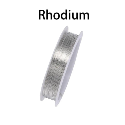 1 Roll 0.2/0.3/0.4/0.5/0.6/0.7/0.8/1mm Sturdy Copper Wire Beading Wire