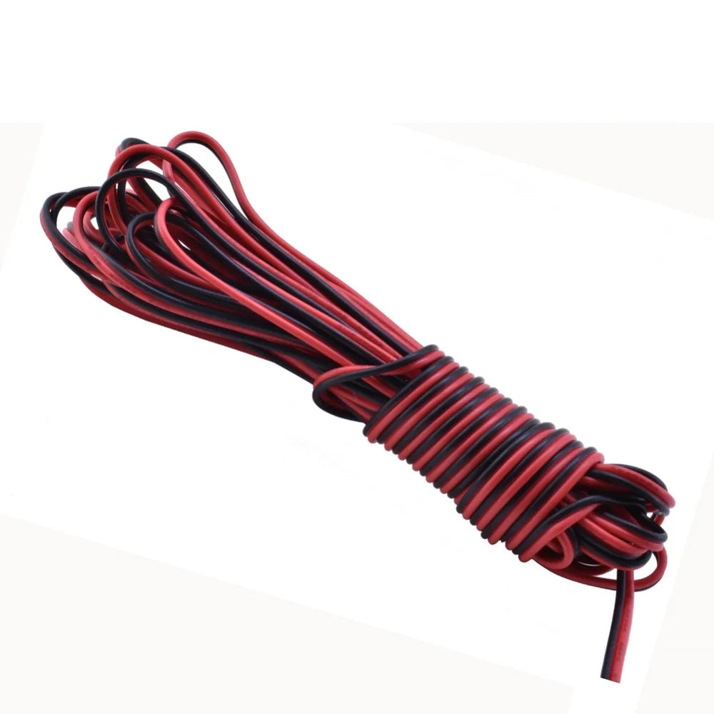 10m 20m 30m  2pin 20 AWG UL2468 2*0.5mm Extension Cable use for 12v