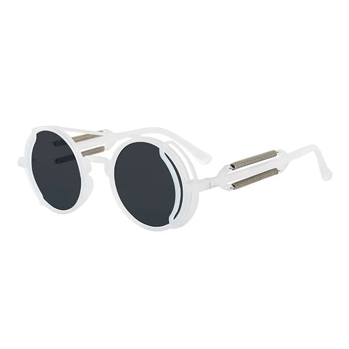 Classic Gothic Steampunk Sunglasses Luxury Brand Designer High Quality