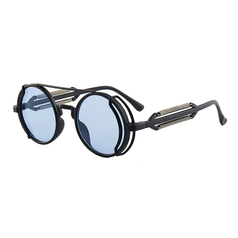 Classic Gothic Steampunk Sunglasses Luxury Brand Designer High Quality