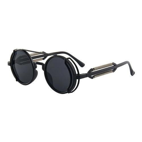 Classic Gothic Steampunk Sunglasses Luxury Brand Designer High Quality