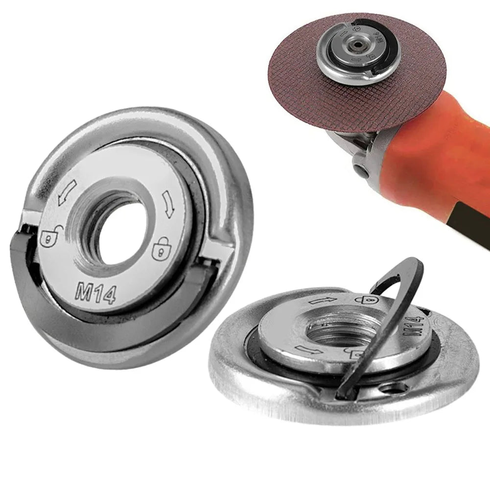 M14 Angle Grinder Quick Release Self-Locking Grinder Pressing Plate