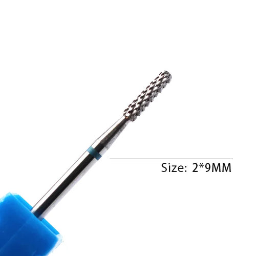 1pc Carbide Tungsten Nail Drill Bit Rotate Burr Milling Nail Cutter