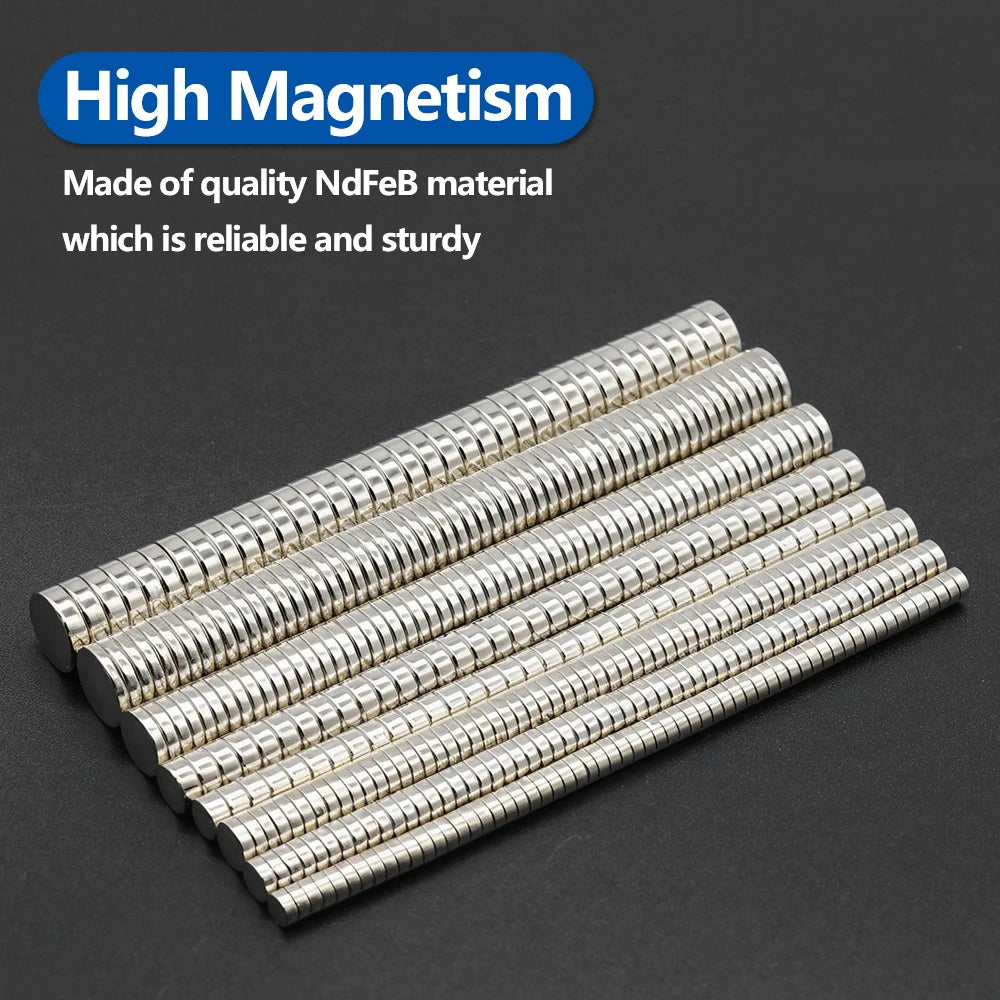 Powerful Neodymium Magnet N35 NdfeB Permanent Magnetic imanes Round