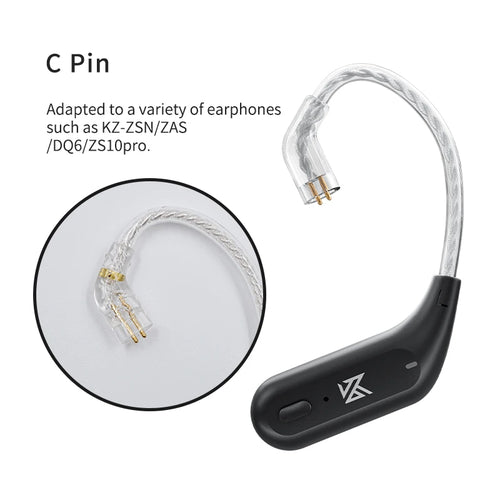 KZ AZ09 Wireless Upgrade Cable Bluetooth-compatible 5.2 HIFI Wireless