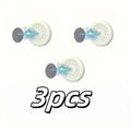 3pcs No Drill Magnetic Remote Holder - Wall Mount for TV/AC/DVD