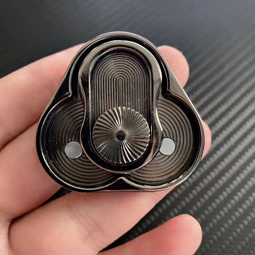 Triangle Magnetic Fidget Slider for Adults EDC Metal Fidget Toy Hand