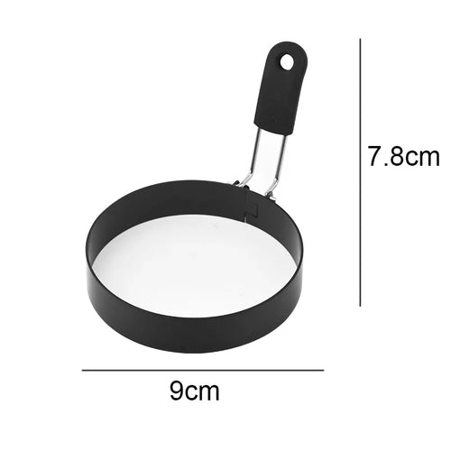 Anti-scald Egg Fried Ring Professional Stainless Steel Nonstick Round