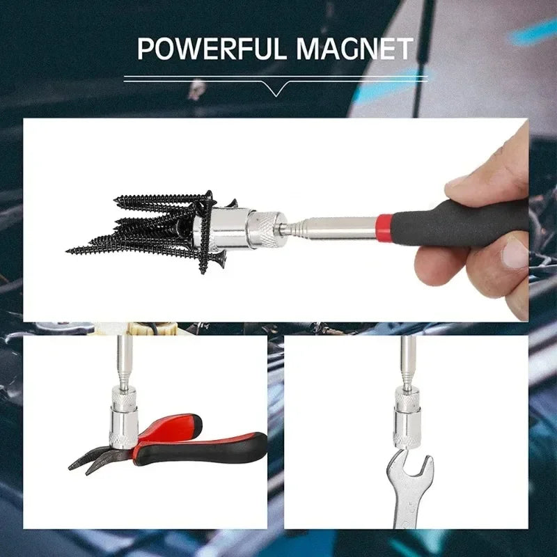 Telescopic Magnetic Pen Portable Metalworking Handy Tool Magnet