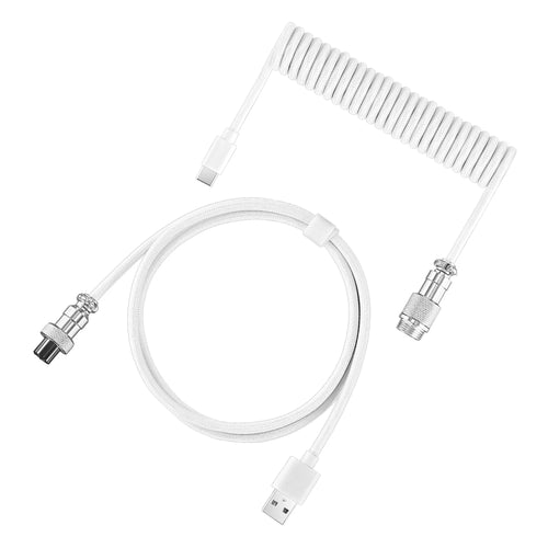 Coiled Keyboard Cable Type C To USB-A Mechanical Keyboard Cable