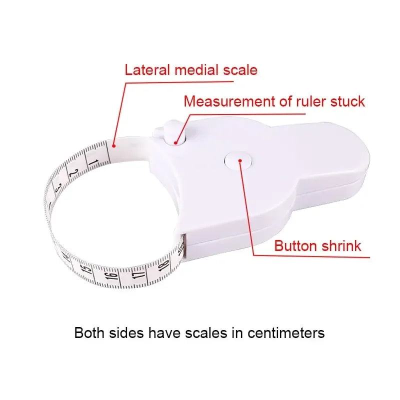 Automatic Telescopic Tape Measure Body Measuring Tape Sewing Ruler