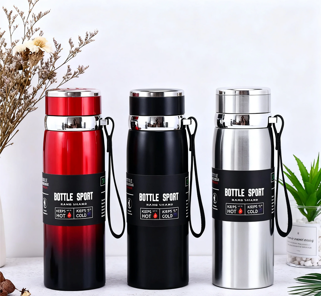 1L Thermal Water Bottle Keep Cold and Hot Water Bottle Thermos for