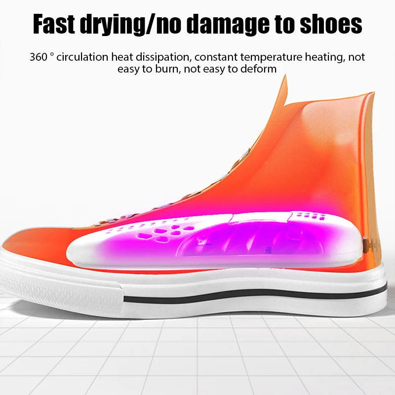 Boots Electric Shoes Dryer Deodorizer with Heat Dehumidifier Device