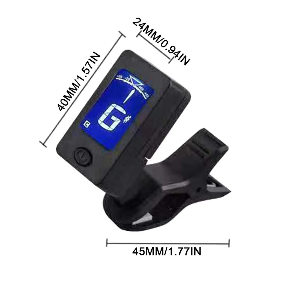 Miwayer Professional 360° Clip-On Guitar Tuner, LCD Screen Digital