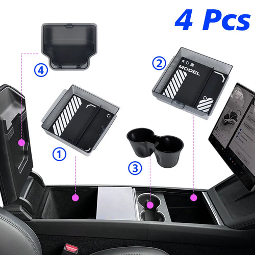 1/2/3/4/6/7/8pcs For Tesla New Model Y 2025 Launch Juniper ABS with