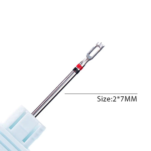 1pc Carbide Tungsten Nail Drill Bit Rotate Burr Milling Nail Cutter