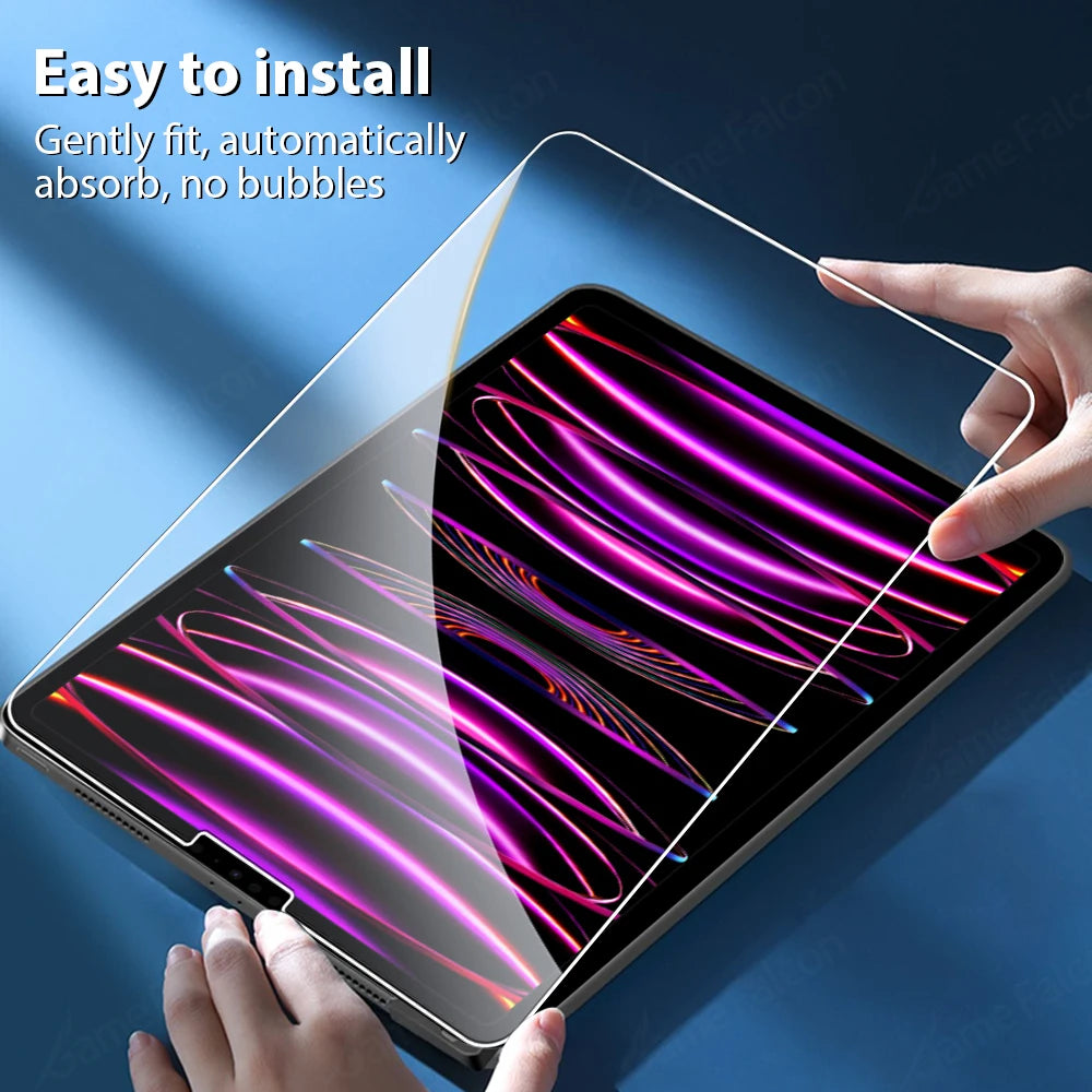 Tempered Glass Screen Protector For Ipad Pro 12.9 11 6th 2022 Air 5 4