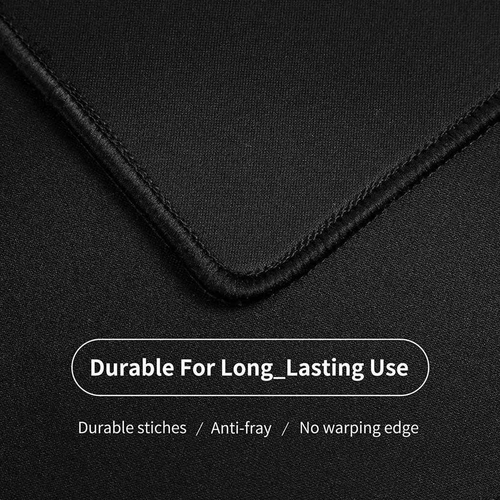 XXL Mouse Pad Black Mousepad Gamer Lager Computer PC Desk Mat 900X400