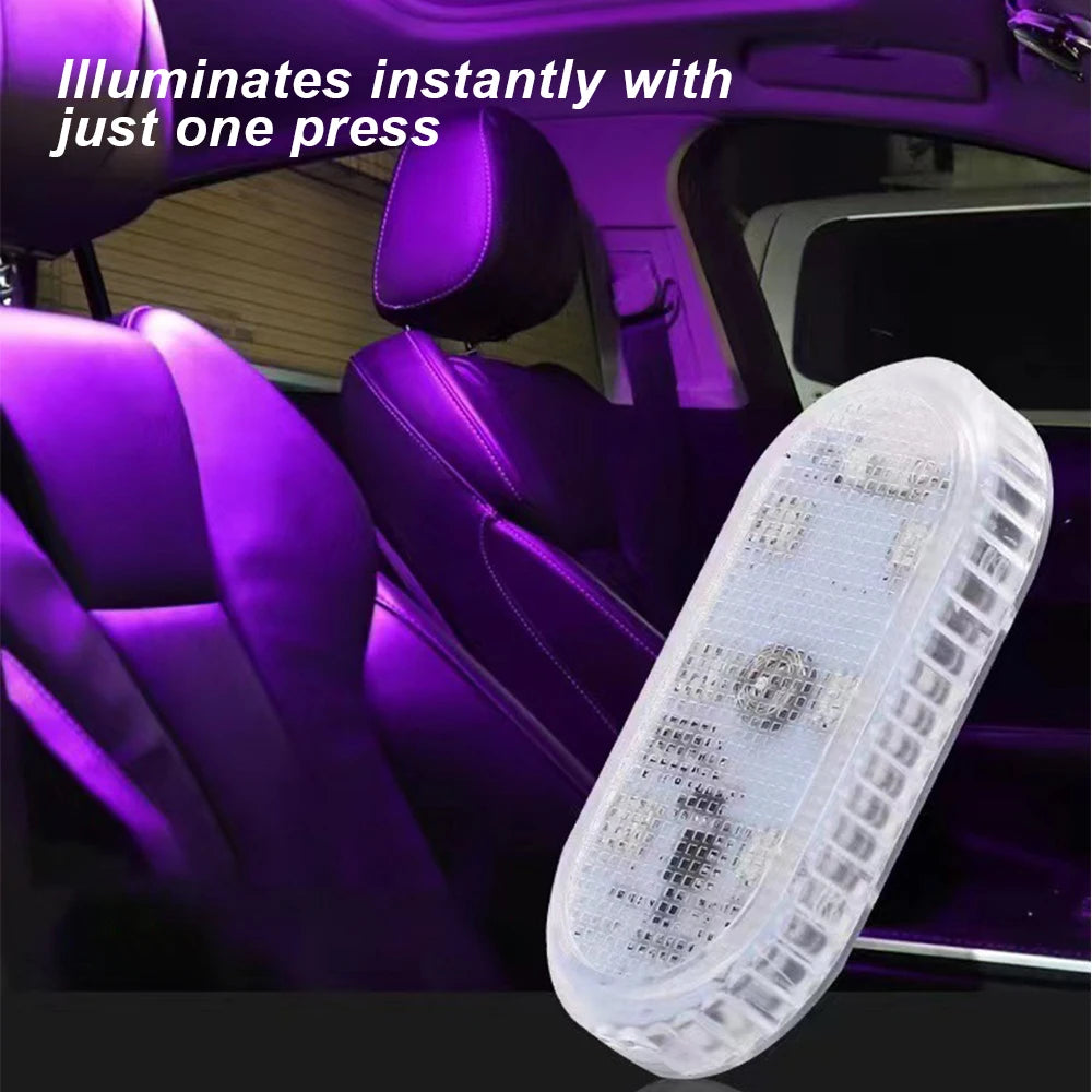 1 pc Multi Color Car Light Wireless LED Touch Light Roof Light Sensor