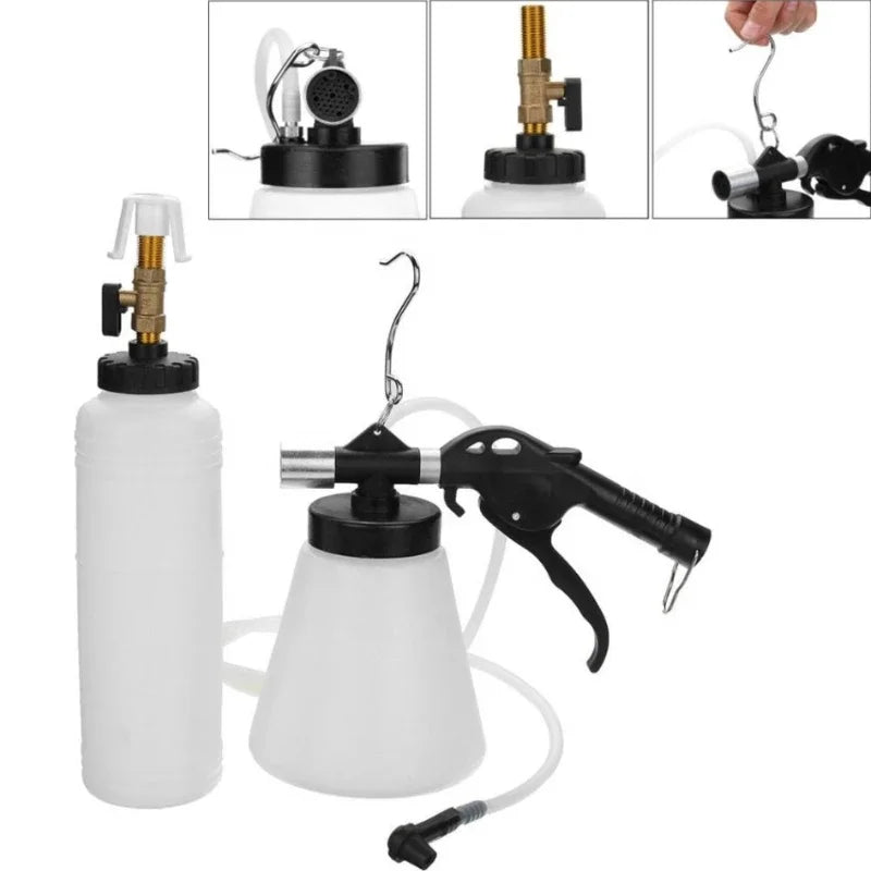 1L 0.75L Car Brake Bleeder Hydraulic Pumping Fluid Pump Kit Oil Change