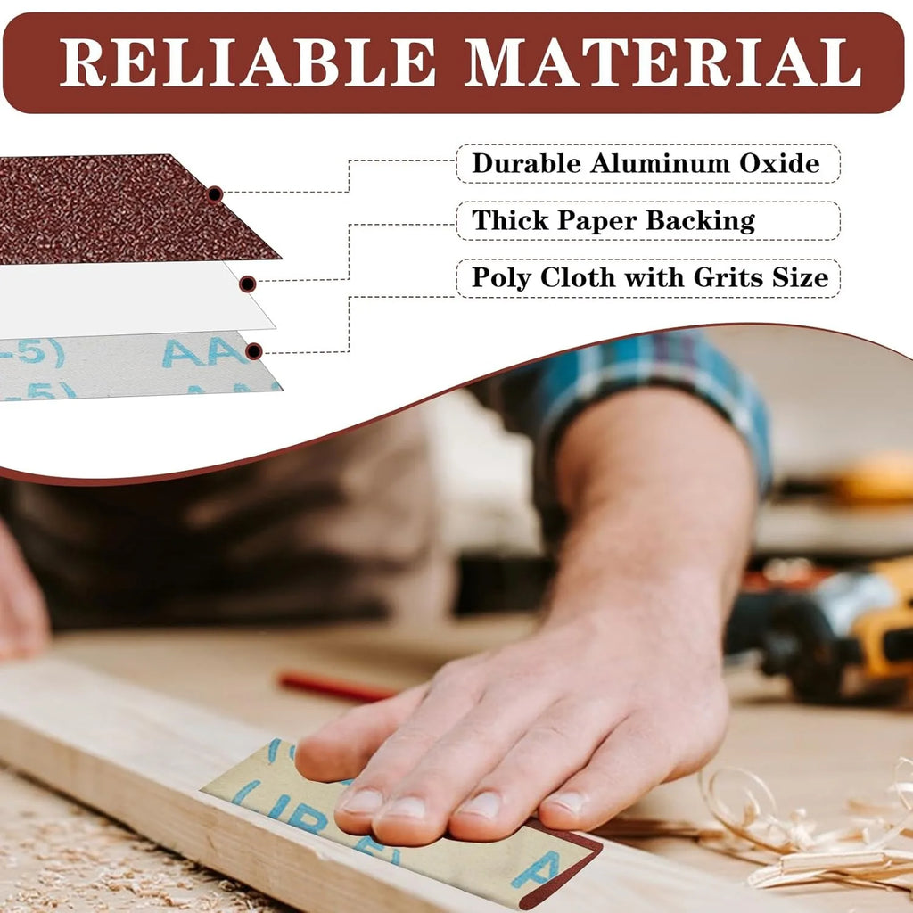 1inch Emery Cloth Rolls, Continuous Sandpaper (2m / 5m) Suitable for