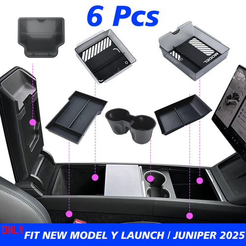 1/2/3/4/6/7/8pcs For Tesla New Model Y 2025 Launch Juniper ABS with