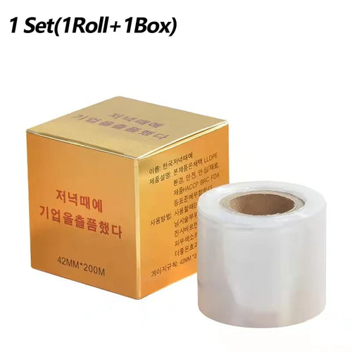 3/1Rolls Tattoo Eyebrow Microblading Preservative Film Plastic Wrap