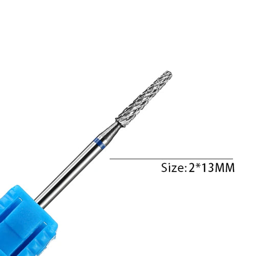 1pc Carbide Tungsten Nail Drill Bit Rotate Burr Milling Nail Cutter