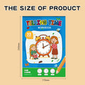 Kids Telling Time Workbook, Early Educational Clock Learning Book, Fun