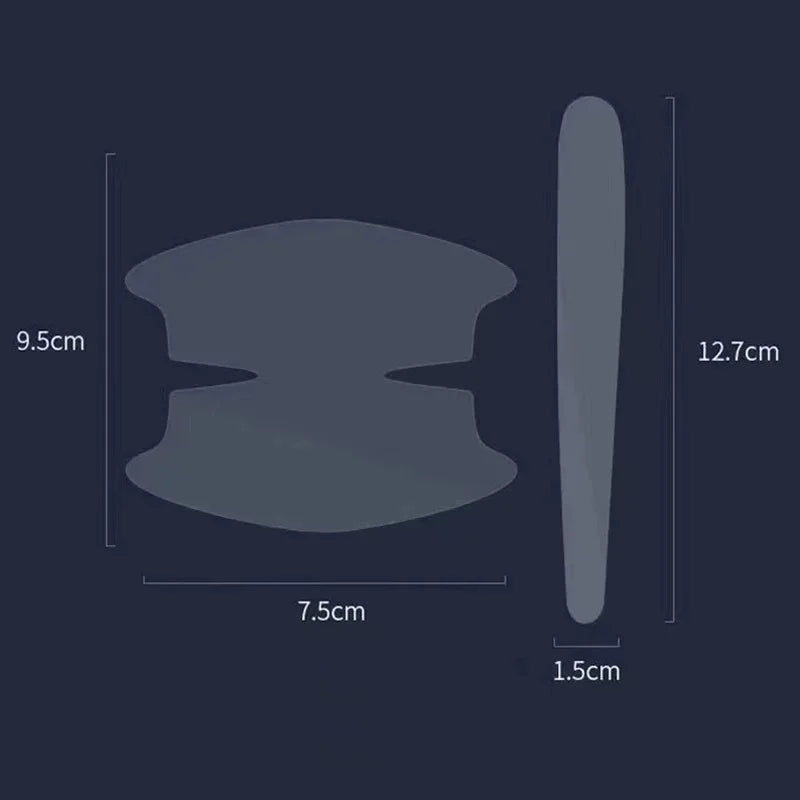 8PCS door handle sticker, scratch-proof car door protective sticker,