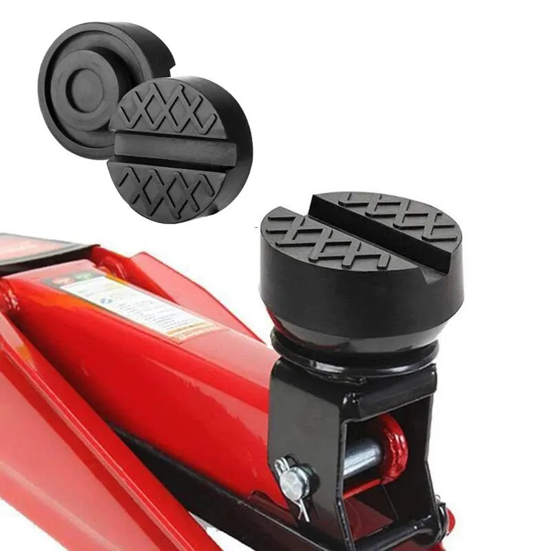 Car Lift Jack Support Stand Rubber Pads Wheel Dolly Slotted Floor