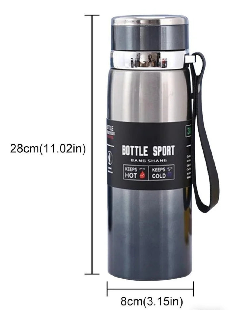 1L Thermal Water Bottle Keep Cold and Hot Water Bottle Thermos for