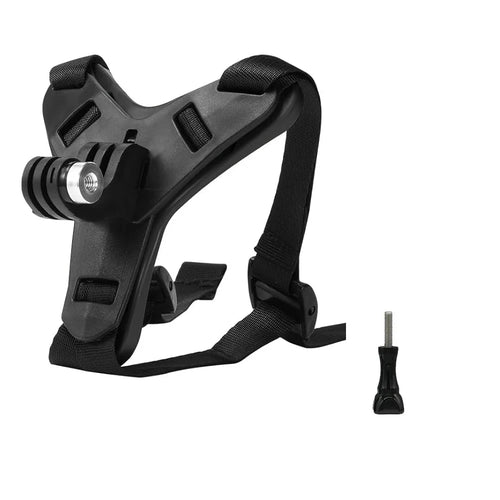 Motorcycle Helmet Chin Strap Mount for GoPro Hero 13 12 11 10 9 8 DJI