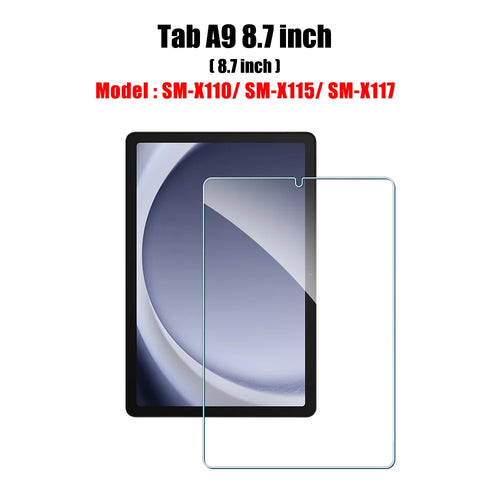 Tempered Glass Screen Protector For Samsung Galaxy Tab S6 Lite A9 Plus