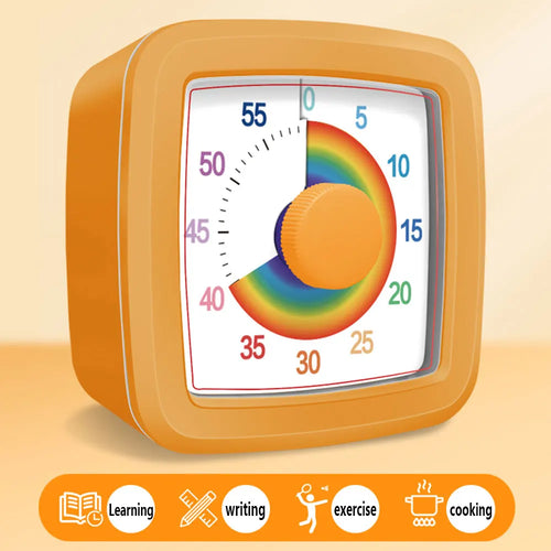 Visual Timer Children's Self-discipline Tool Countdown 60-minute