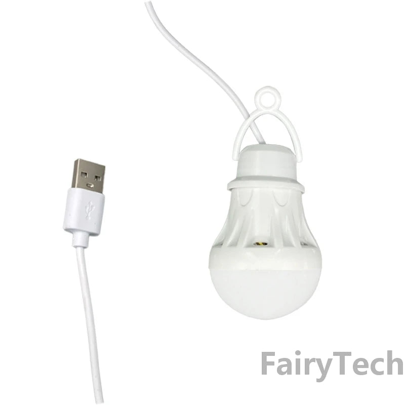 DC5V Led Lantern Camp Light Lamp Usb Emergency Bulb Hanging Tent Lamp