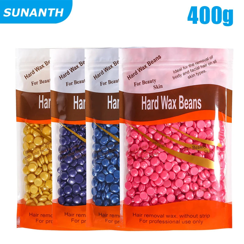 500g/200g/50g Hard Wax Beans for Hair Removal Body European Brazilian