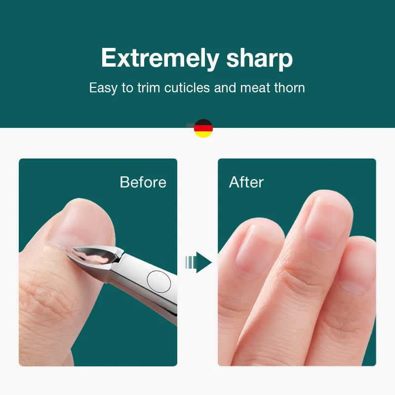 MR.GREEN Nail Cuticle Nipper Manicure Scissors Stainless Steel Dead