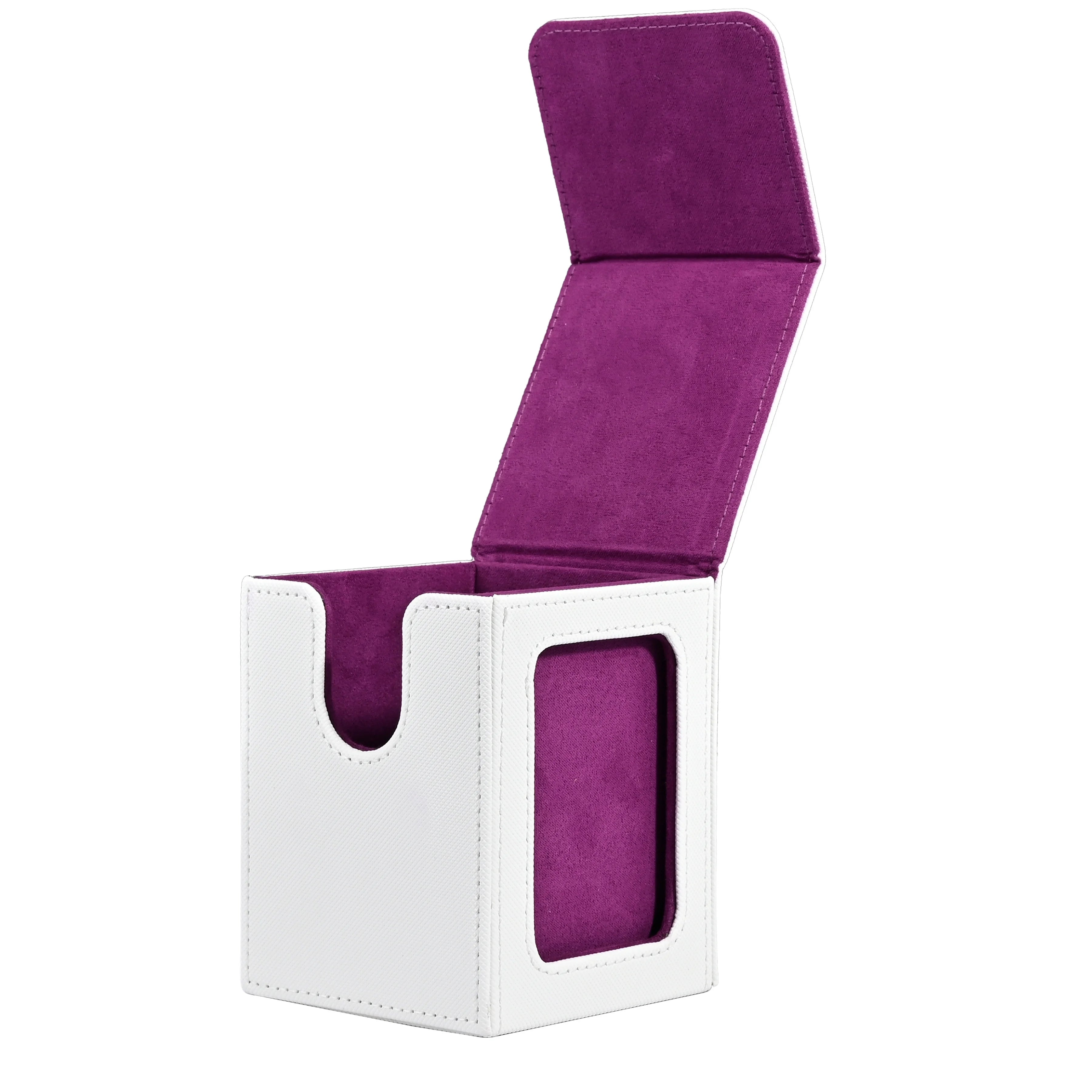 Card deck box with display window, Hold 120 + Single sleeved