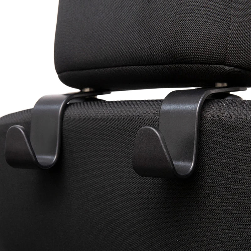1/4Pcs Car Headrest Hooks Hanger for Bags Seat Back Organizer Holder