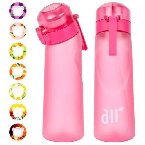 1pc Air Water Bottle With 1pc Random Flavor Pods Portable Transparent