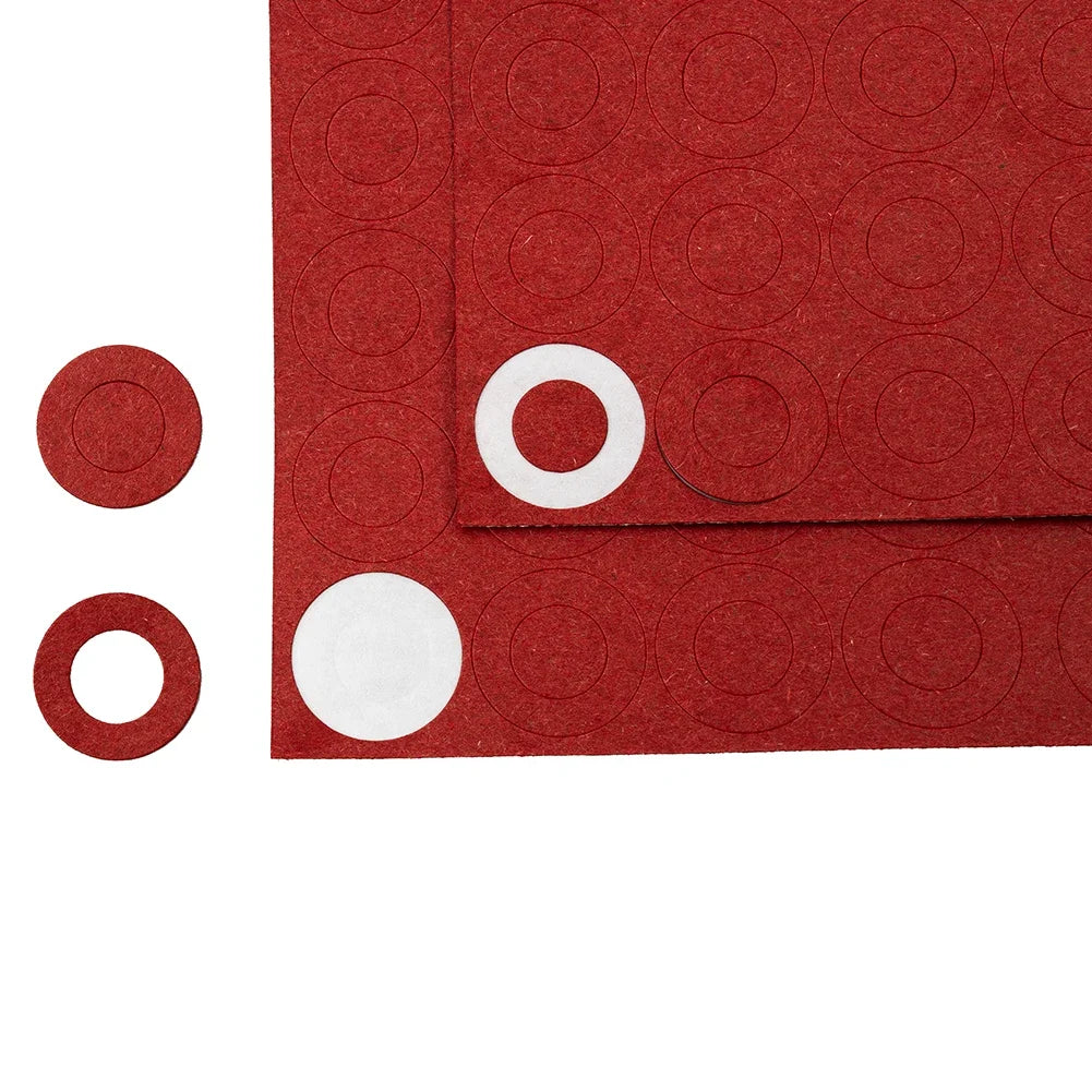 200pcs Battery Insulator Insulation Ring Adhesive Cardboard Paper