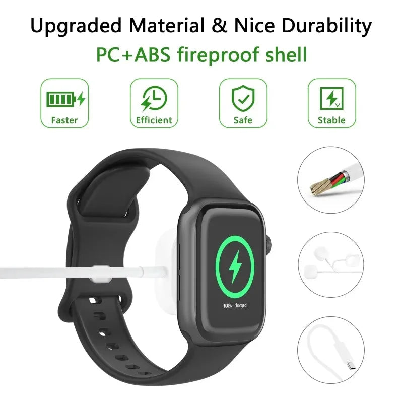 Magnetic Watch Wireless Charger  For Apple Watch Series 10 S9 8 7/ 6 5