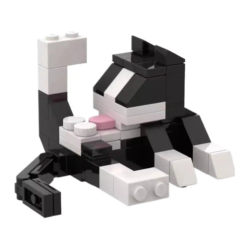 New Licking Butt Cat Building Block Set Compatible for Lego 853792